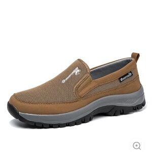 Men's Brown Slip-On Loafers